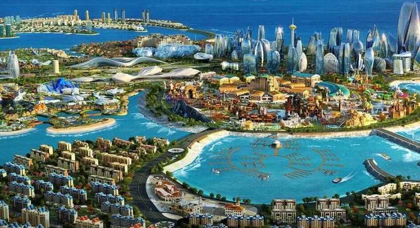 ag尊龙链接品质助力斥资1600亿的海南海花岛工程建设！